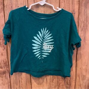 Roxy Teal Graphic Tee